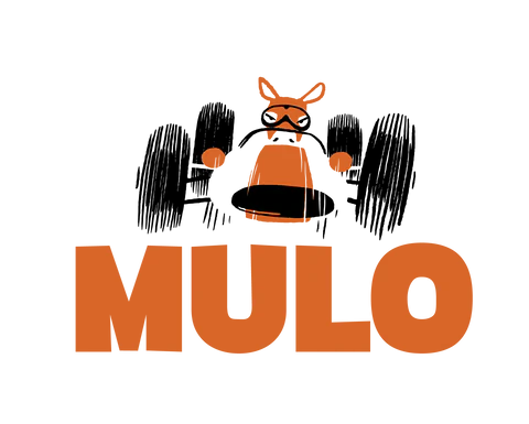The MULO logos - The Racer logo