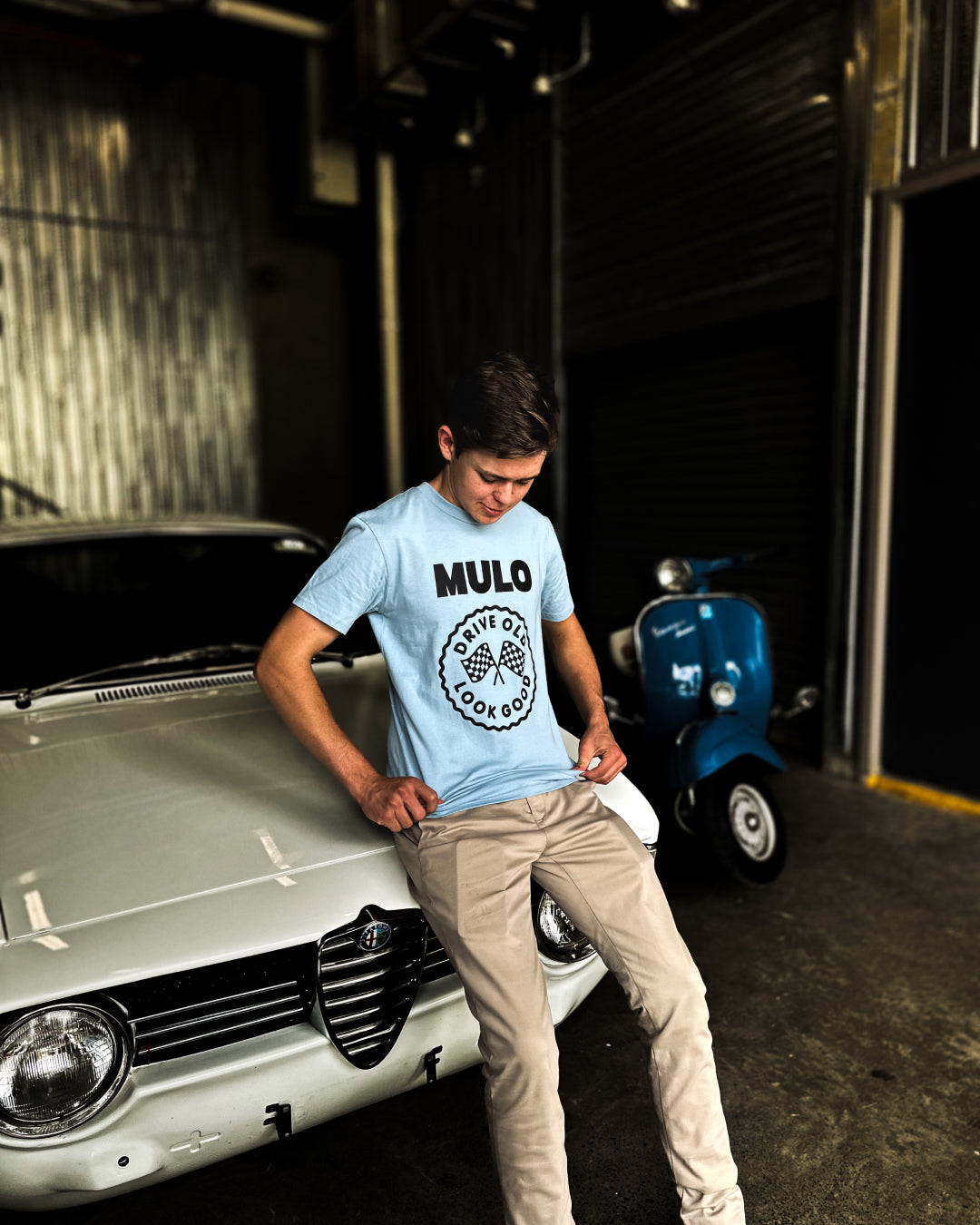 MULO Tipo 06 Tee Shirt Light Blue